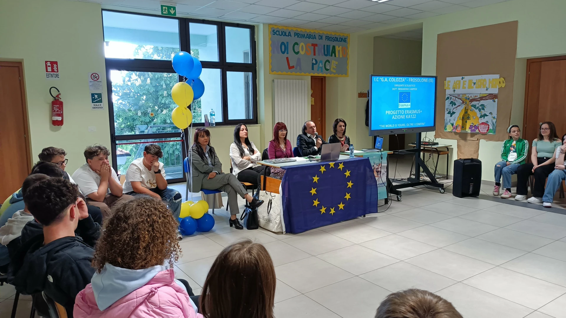 Giornata conclusiva del progetto Erasmus+ “The World is Yours, oltre i confini”. L’I.C. “G.A. Colozza” celebra un anno di mobilità europea e crescita formativa